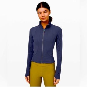 ISO lululemon full freedom jacket in stone blue size 4